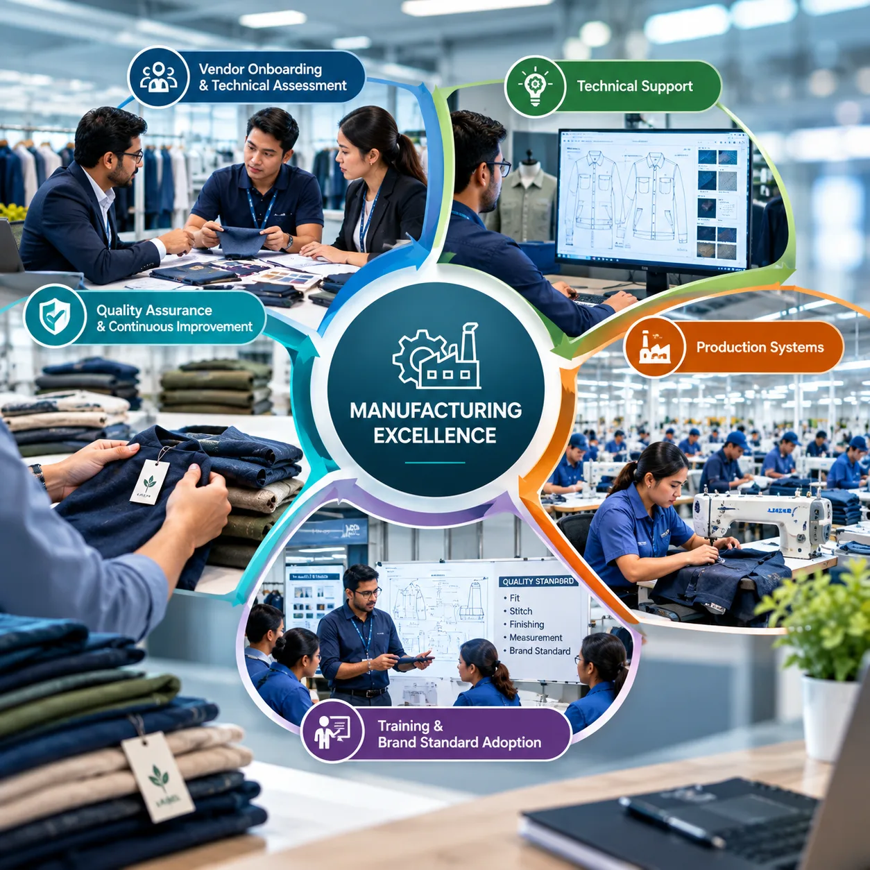 D Solutions manufacturing excellence across technical support, production systems and quality assurance