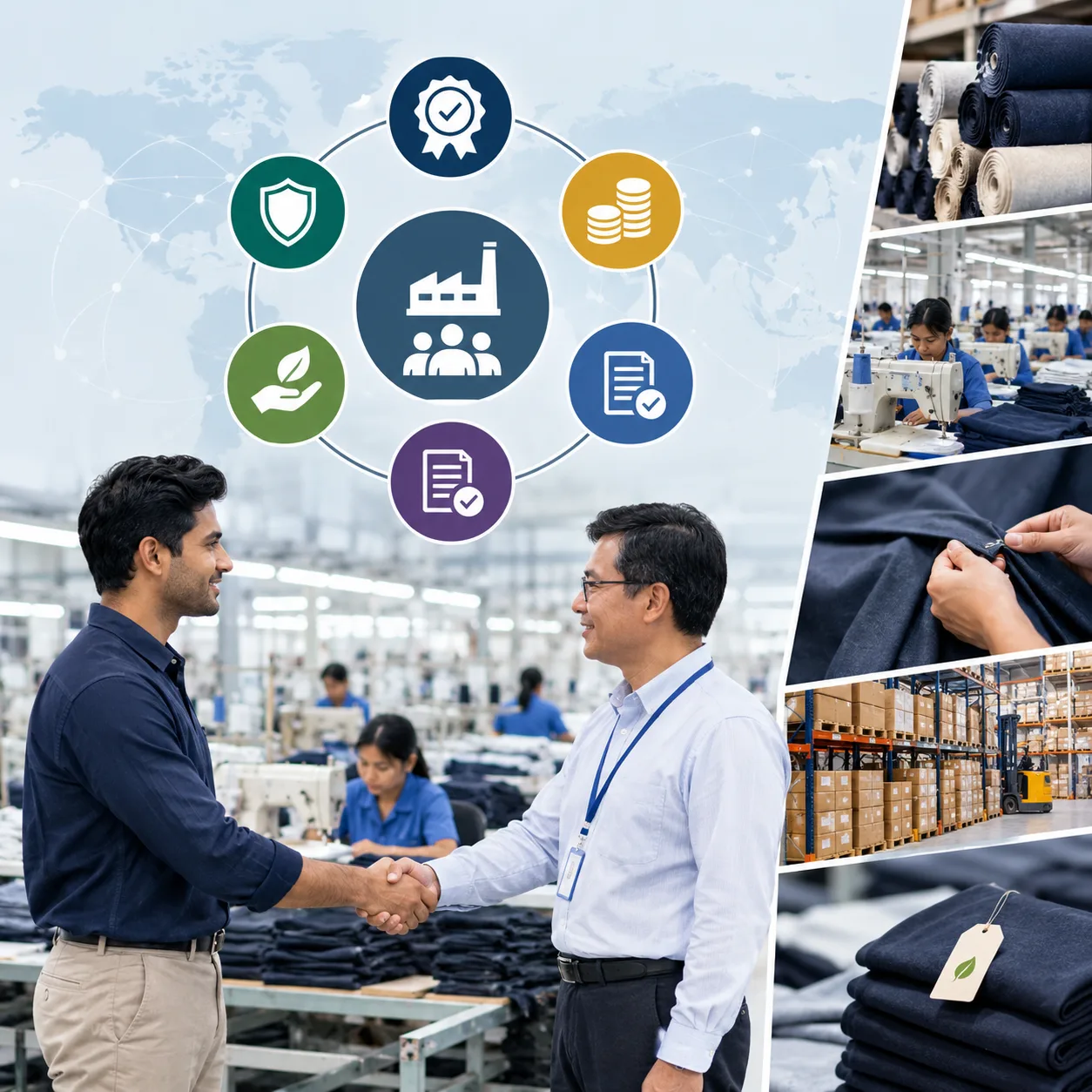 D Solutions vendor sourcing strategy across apparel manufacturing partners